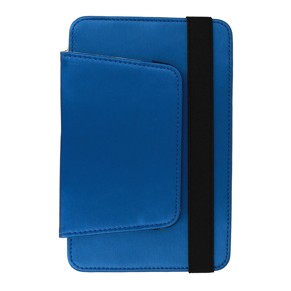 Husa Universal Book NEO pentru tableta 7" Design 1 Albastru