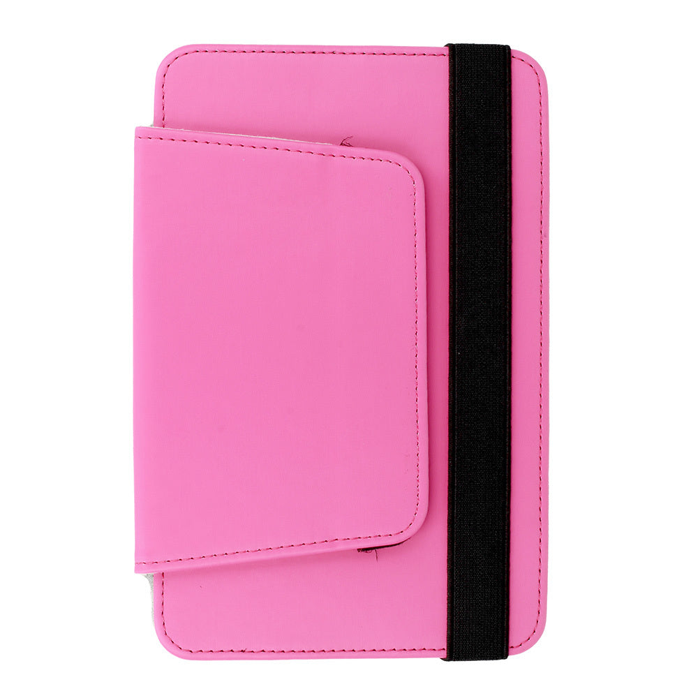 Husa Universal Book NEO pentru tableta 7" Design 1 Roz