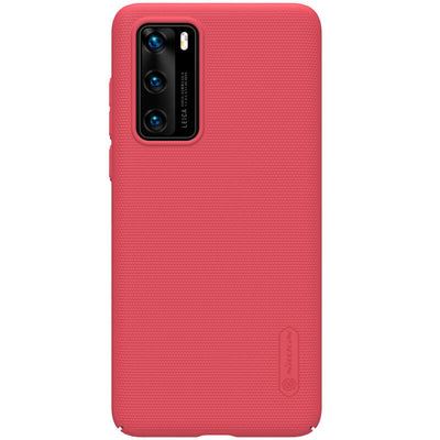 Husa Nillkin Super Frosted Shield pentru Huawei P40 Rosu