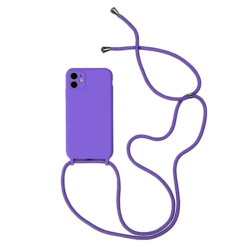 Husa Curea Silicone pentru iPhone 11 Pro Violet