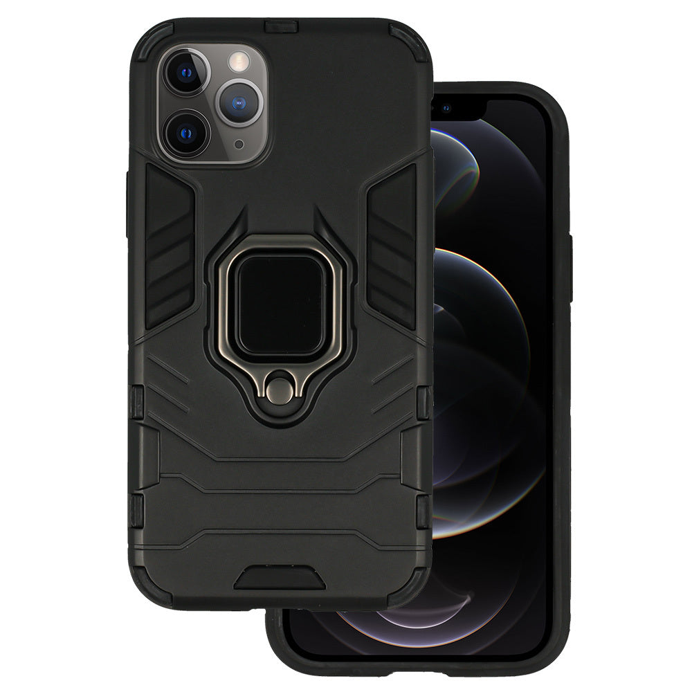 Husa Ring Armor pentru iPhone 11 Pro Negru