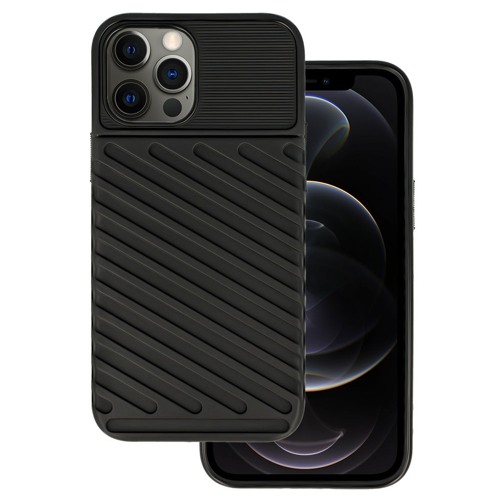 Husa Thunder pentru iPhone 12 Pro Max Negru