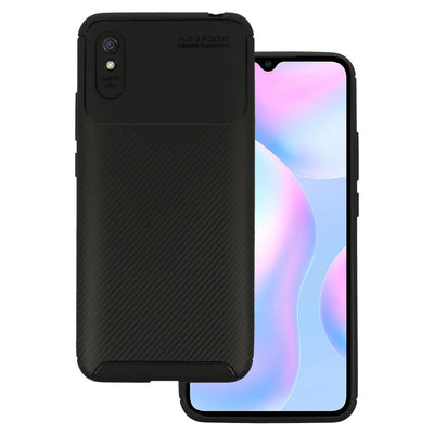 Husa Vennus Carbon Elite pentru Xiaomi Redmi 9A Negru