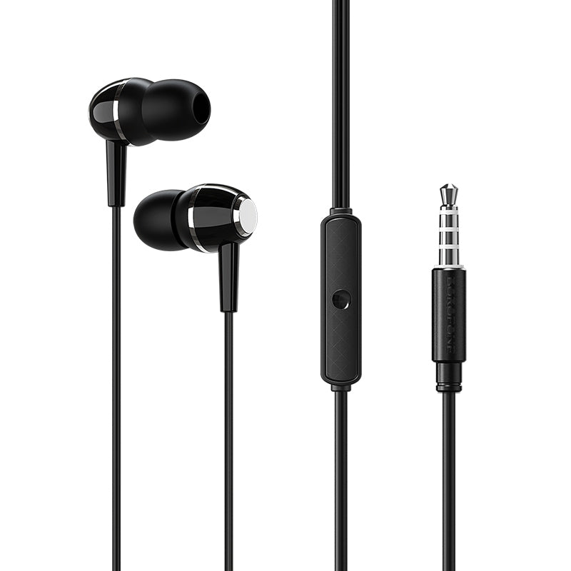 Casti Borofone Bm36 Acura cu Microphone Negru