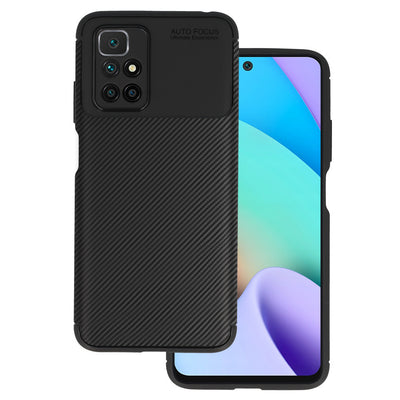 Husa Vennus Carbon Elite pentru Xiaomi Redmi 10 Negru