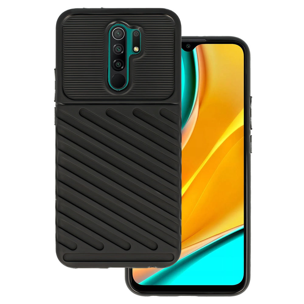 Husa Thunder pentru Xiaomi Redmi 9 Negru