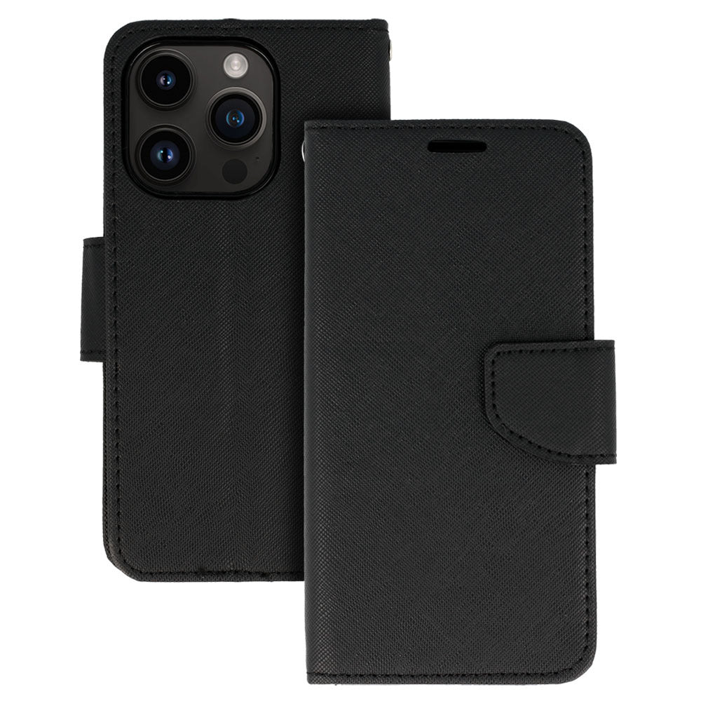 Husa Fancy pentru Samsung Galaxy S22 Plus Negru