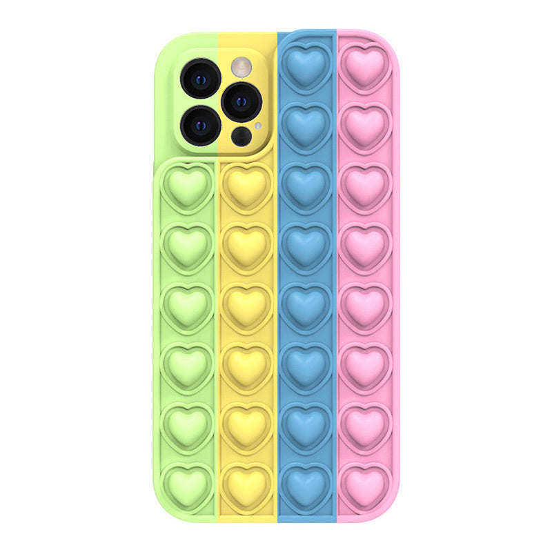 Husa Heart Pop It pentru iPhone 12 Pro Color 4