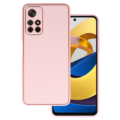 Husa TEL Protect Luxury pentru Xiaomi Redmi Note 11 5G/Note 11S 5G/Poco M4 Pro 5G Roz deschis