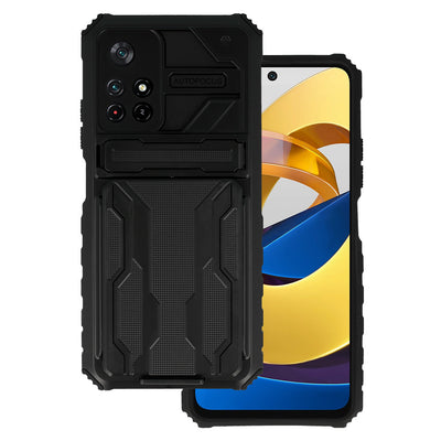 Husa Tel Protect Combo pentru Xiaomi Redmi Note 11 5G/Note 11S 5G/Poco M4 Pro 5G Negru
