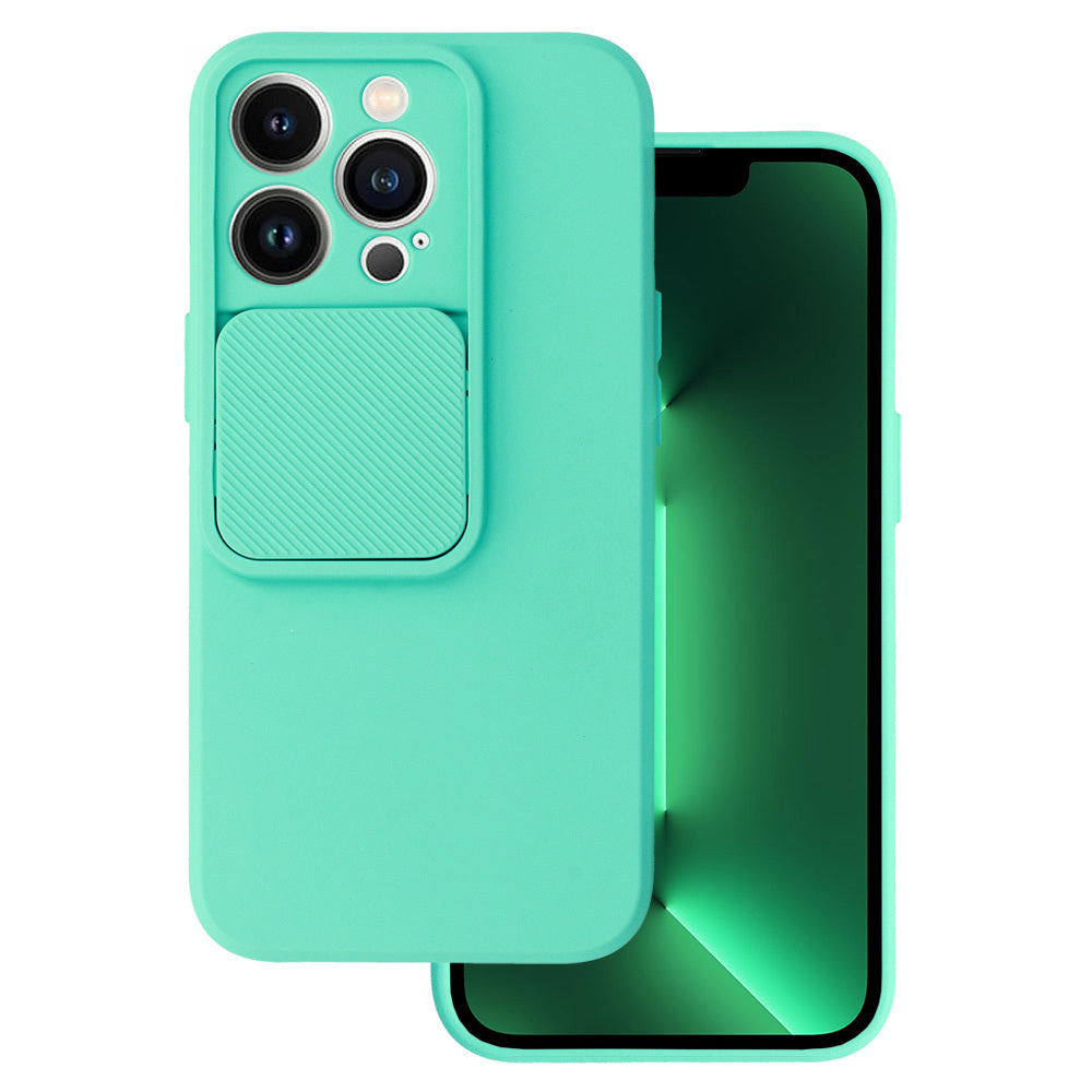 Husa Camshield Soft pentru iPhone 13 Pro Mint
