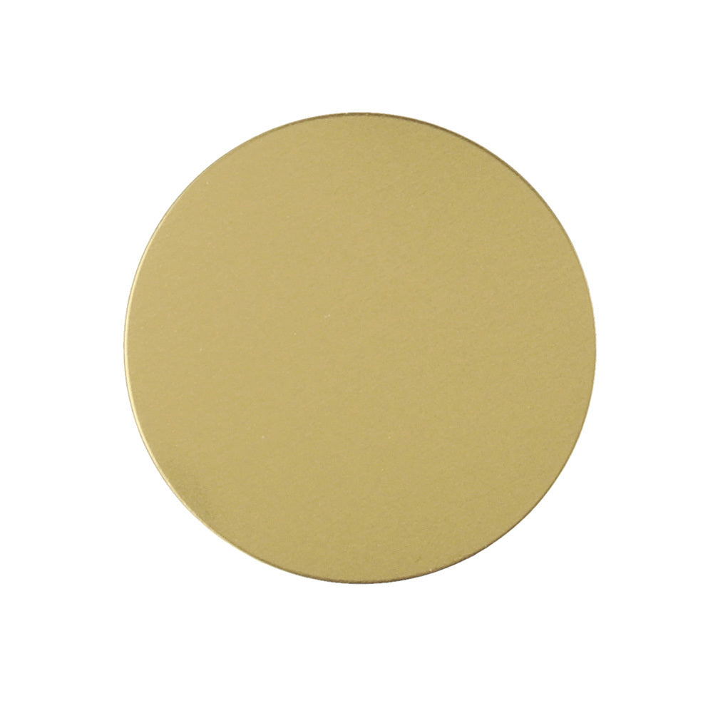 Suport Metal Plate pentru Magnet - Round 40mm Auriu