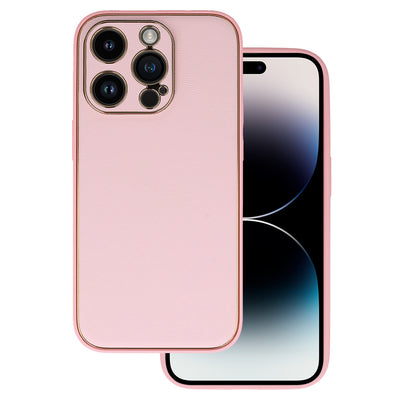 Husa TEL Protect Luxury pentru iPhone 14 Pro Roz deschis