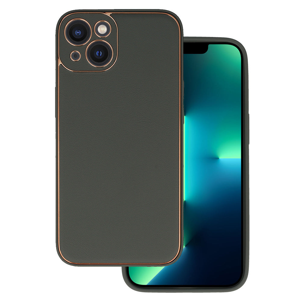 Husa TEL Protect Luxury pentru iPhone 14 Plus Graphite