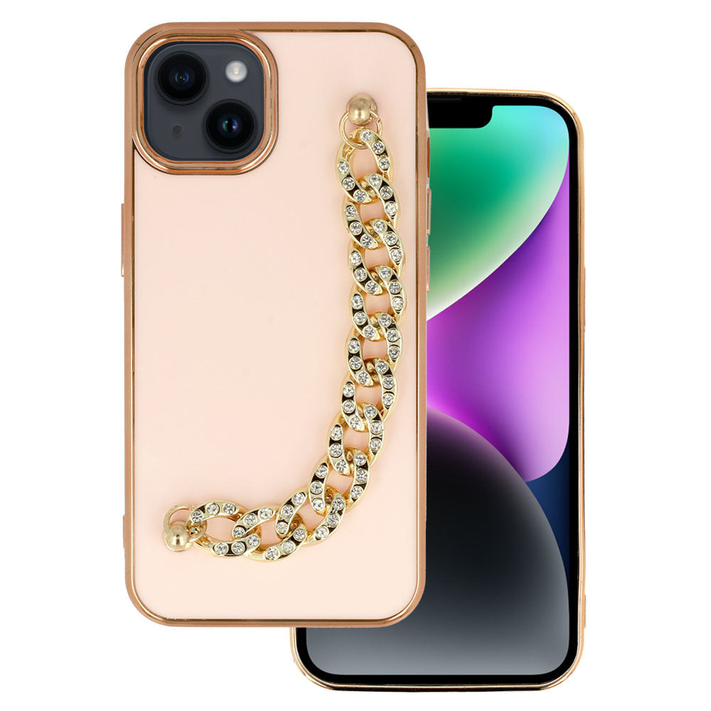 Husa Trend pentru iPhone 14 Pro Design 4 Roz deschis