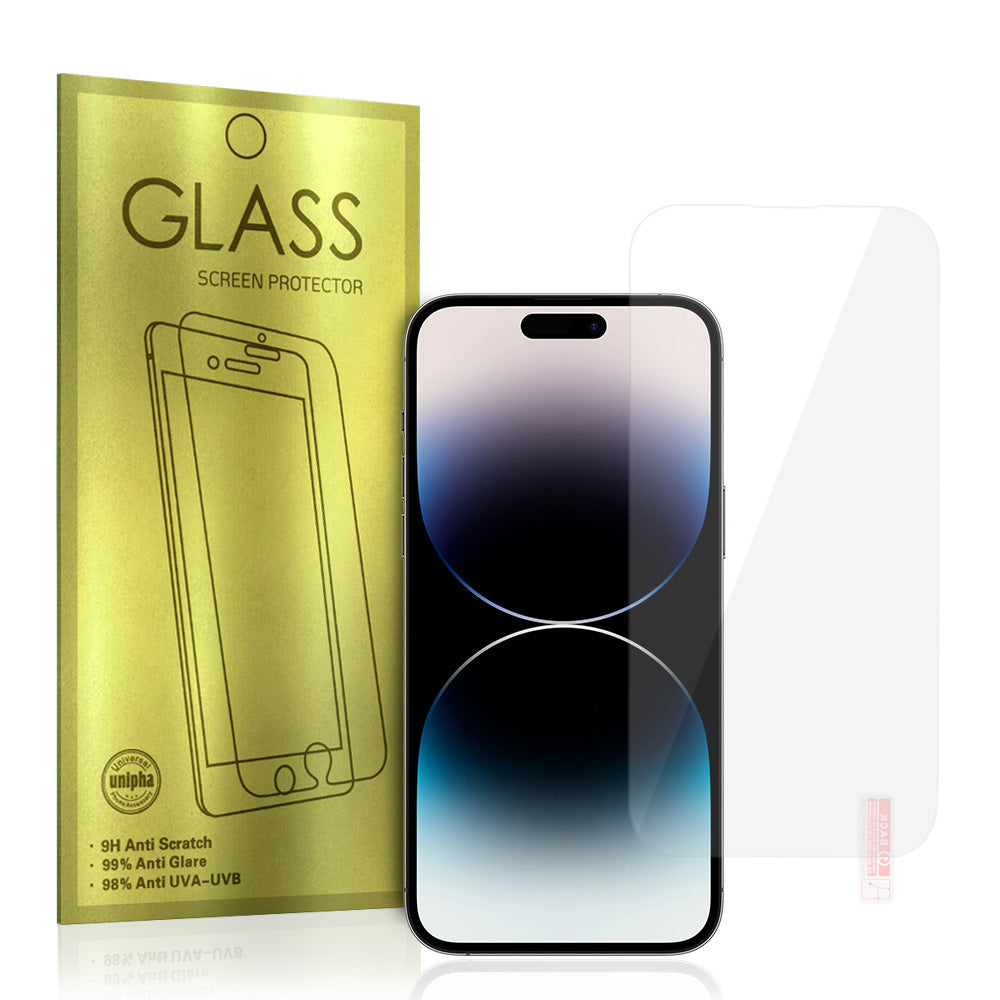 Folie sticla Auriu pentru iPhone 14 PRO MAX