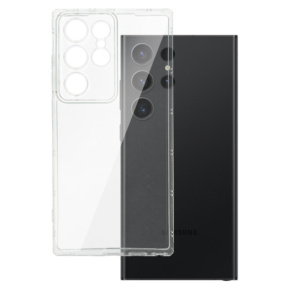 Husa Armor antisoc pentru Samsung Galaxy S23 Ultra Transparent