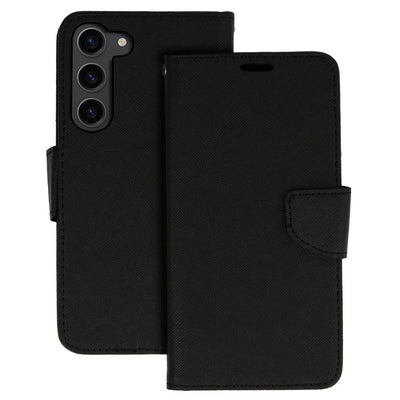Husa Fancy pentru Samsung Galaxy S23 Plus Negru