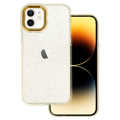 Husa Tel Protect Auriu Glitter pentru iPhone 12/12 Pro Auriu