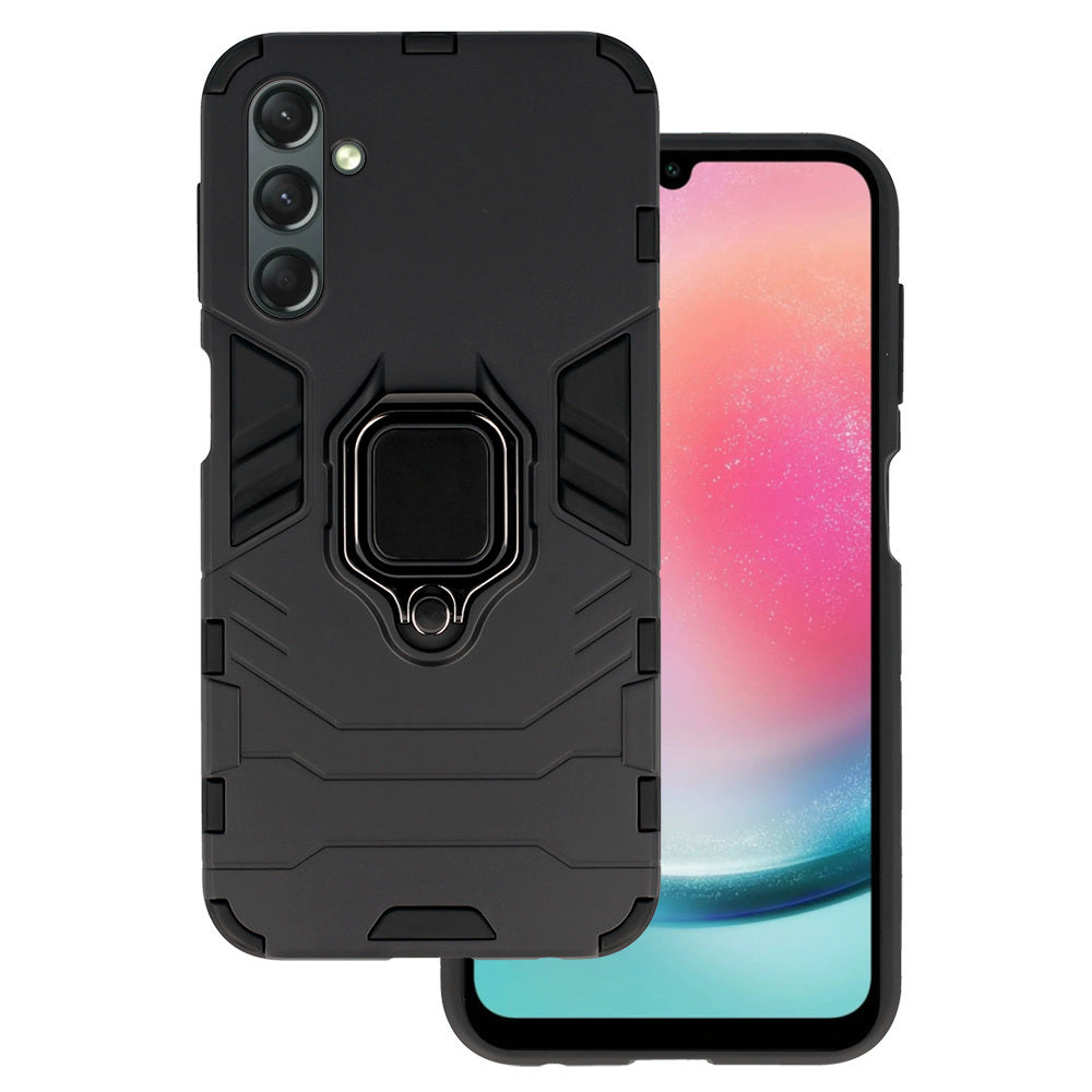 Husa Ring Armor pentru Samsung Galaxy A24 4G Negru