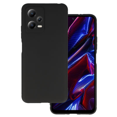 Husa Back Matt pentru Xiaomi Redmi Note 12 5G/Poco X5 Negru