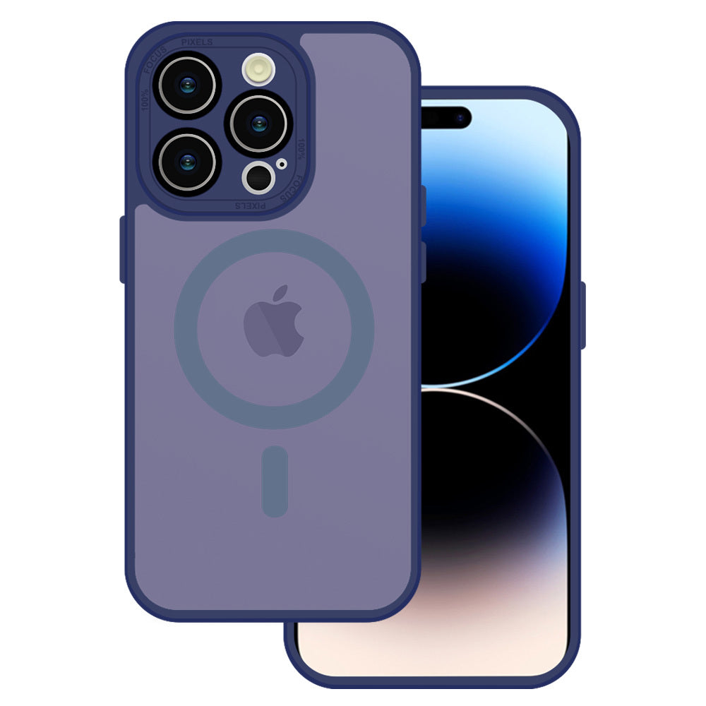 Husa Tel Protect Magmat pentru iPhone 12 Navy