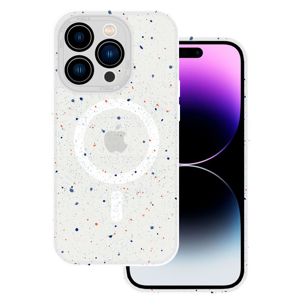 Husa Tel Protect Magnetic Splash Frosted pentru iPhone 11 Pro Alb