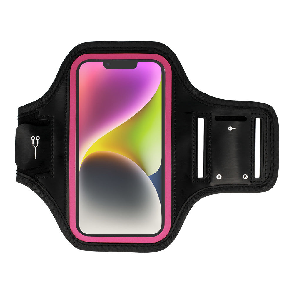 Husa Armband Slim Type 2 pentru iPhone 13/13Pro/14/14 Pro/15/15Pro/16/16 Pro/Samsung S21/S22/S23/S24 (5,5 Inches) Negru-