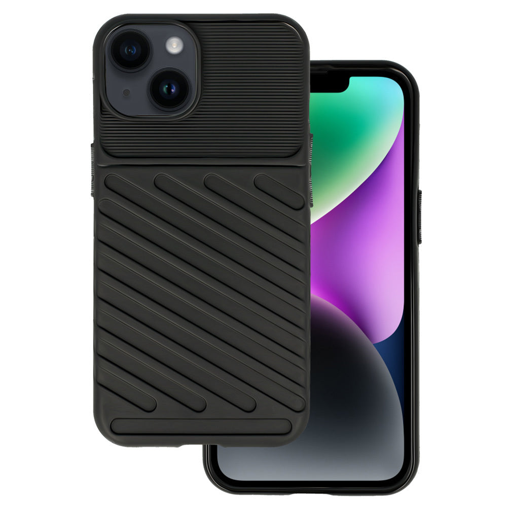 Husa Thunder pentru iPhone 15 Plus Negru