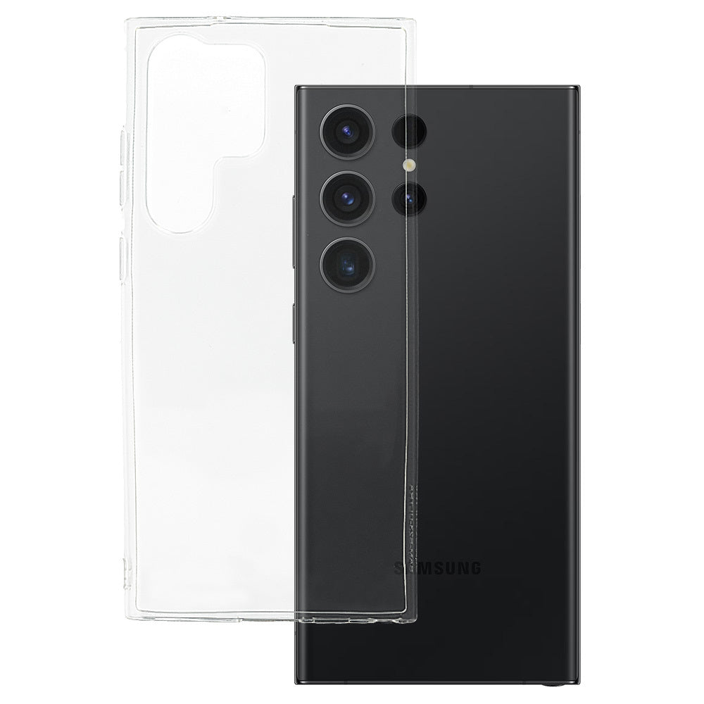 Husa Ultra Transparent 1mm pentru Samsung Galaxy S23 Ultra Transparent