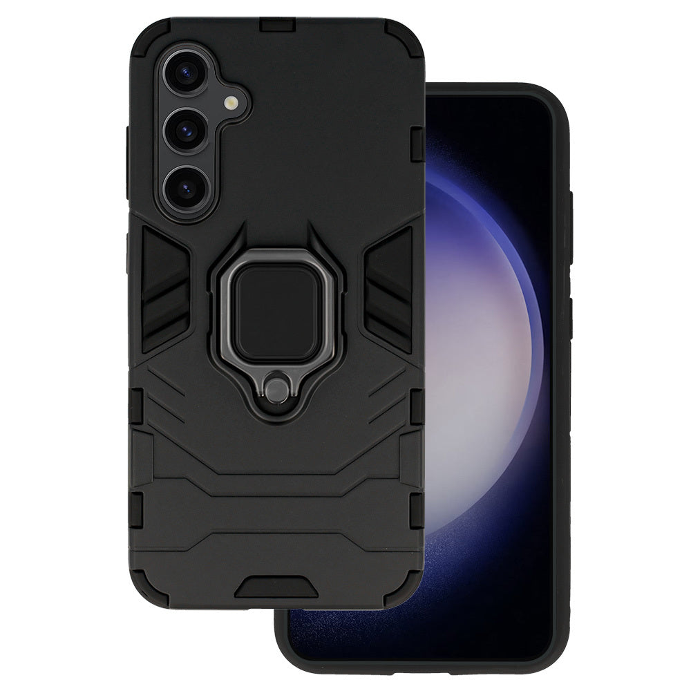 Husa Ring Armor pentru Samsung Galaxy S23 FE Negru