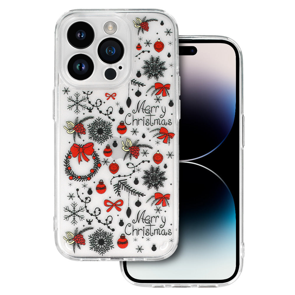 Husa TEL Protect Christmas pentru Samsung S23 Design 5 Transparent