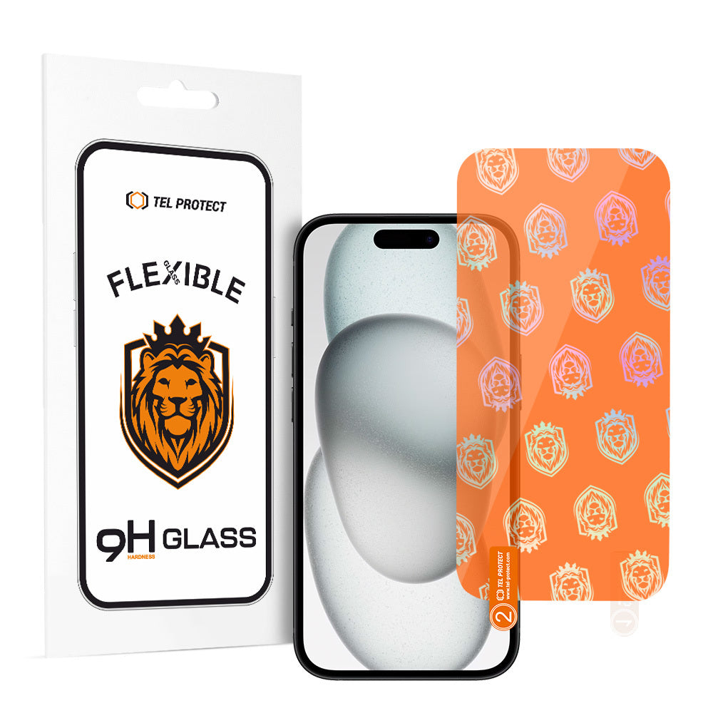 Folie Tel Protect Best Flexible Hybrid sticla pentru iPhone 15/15 PRO