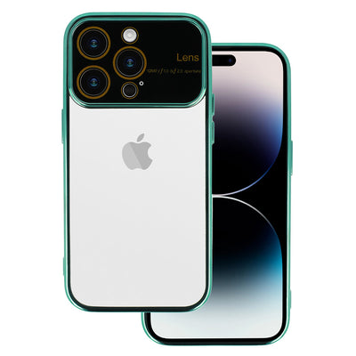 Husa Electro lentila pentru Xiaomi Redmi Note 12 5G/Poco X5 Turquoise