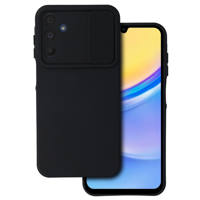Husa Camshield Soft pentru Samsung Galaxy A15 4G/5G Negru