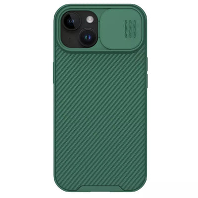 Husa Nillkin Camshield Pro PC+TPU pentru iPhone 15 Plus Verde