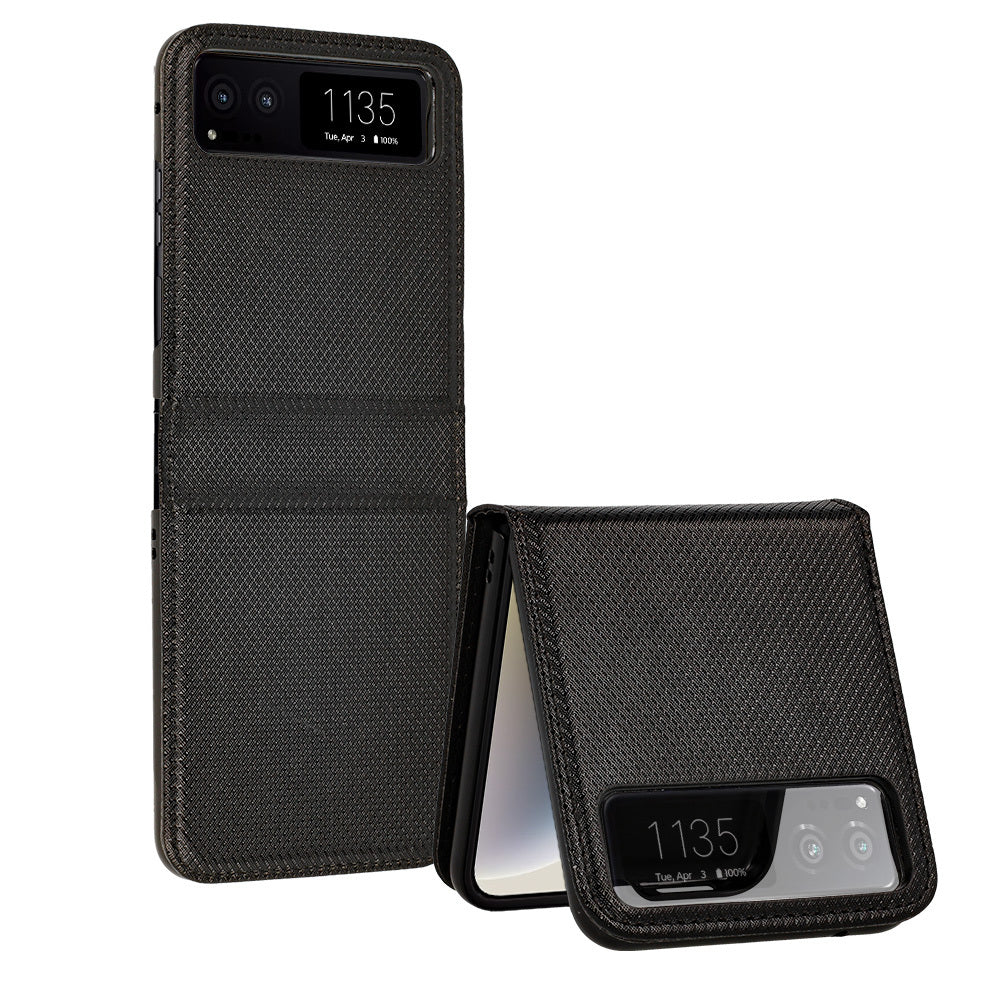 Husa Smart Book Magnet pentru Motorola Razr 40 5G Negru