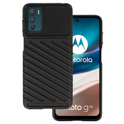 Husa Thunder pentru Motorola Moto G42 Negru