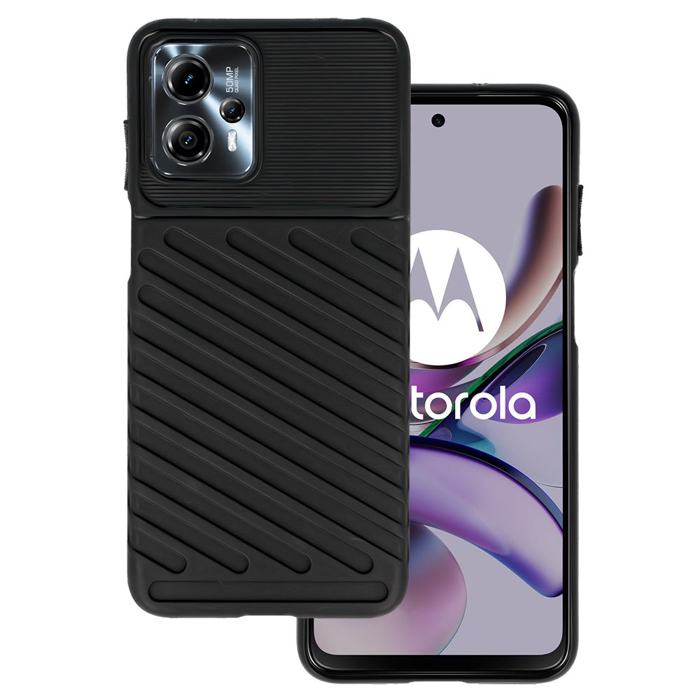 Husa Thunder pentru Motorola Moto G13 Negru