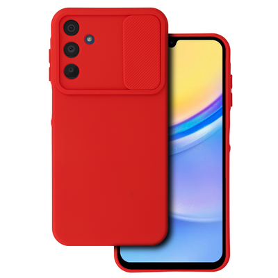 Husa Camshield Soft pentru Samsung Galaxy A15 4G/5G Rosu