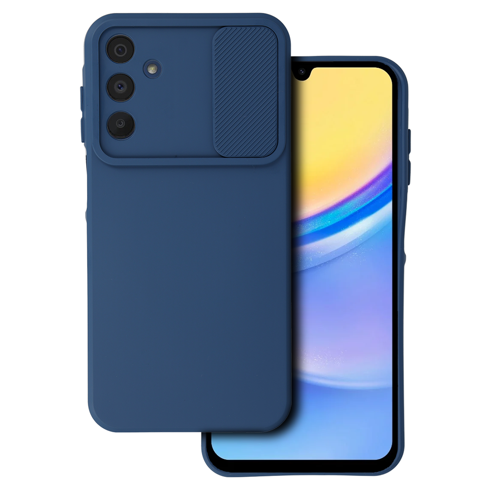 Husa Camshield Soft pentru Samsung Galaxy A15 4G/5G Navy