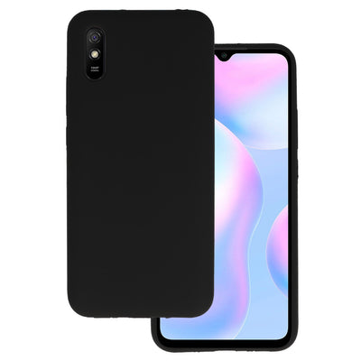 Husa Silicone Lite pentru Xiaomi Redmi 9A Negru