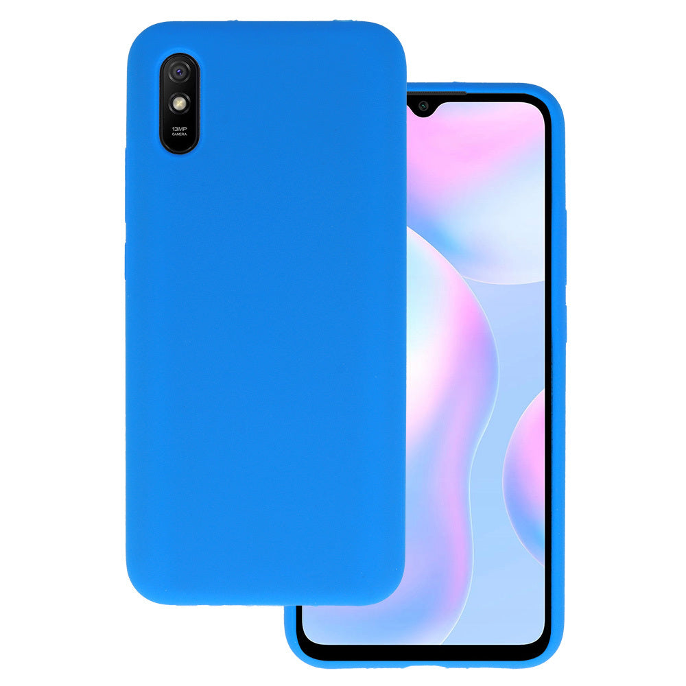 Husa Silicone Lite pentru Xiaomi Redmi 9A Albastru