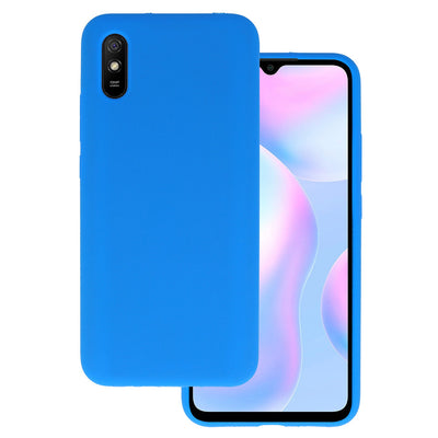 Husa Silicone Lite pentru Xiaomi Redmi 9A Albastru