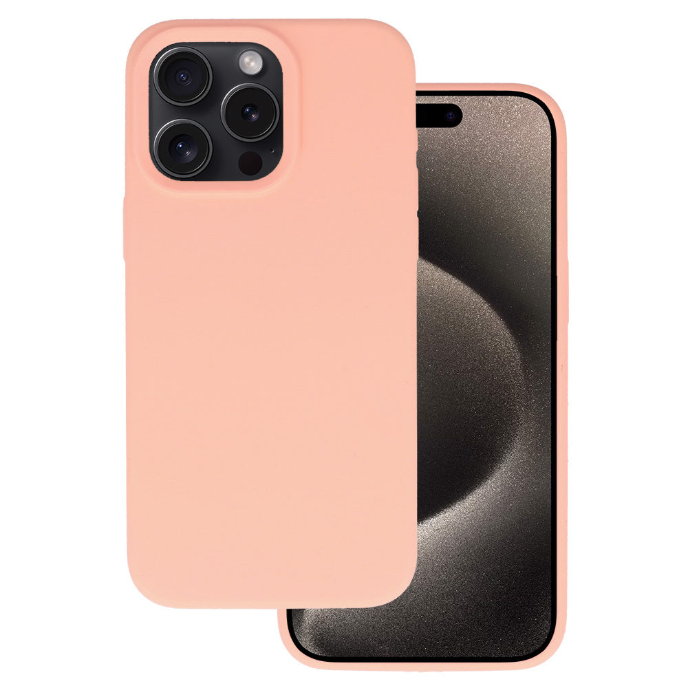 Husa Silicone Lite pentru iPhone 13 Pro Peach