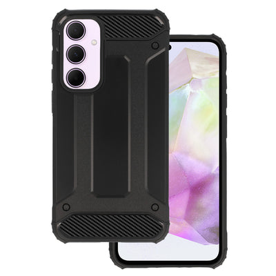 Husa Armor Carbon pentru Samsung Galaxy A35 Negru