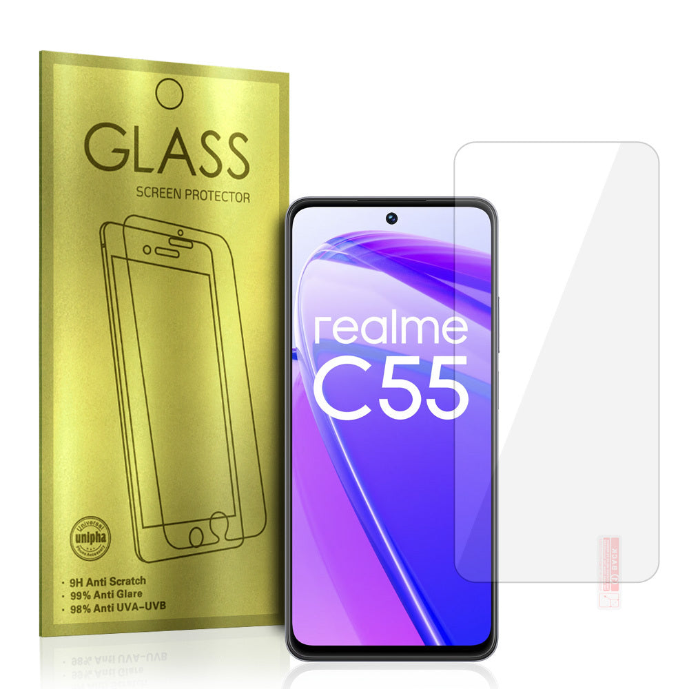 Folie sticla Auriu pentru Realme C55