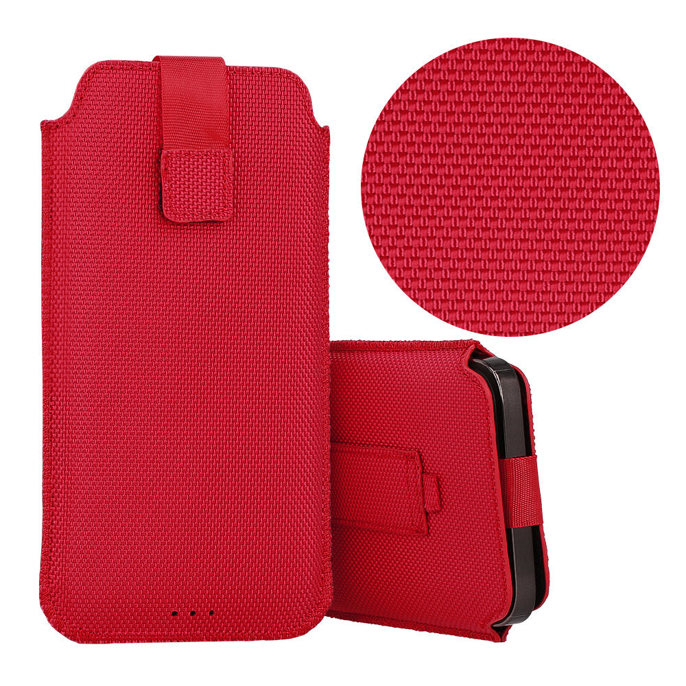 Husa HIT (Size XL) pentru iPhone 15/15 Pro/iPhone 16/16 Pro/Samsung S24/S24 Plus/S25/S25 Plus/A53/A55 5G Design 2 Rosu