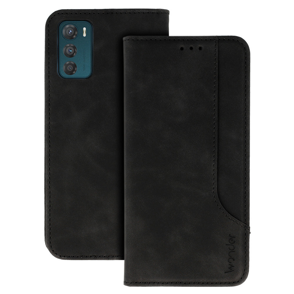 Husa Wonder Prime pentru Motorola Moto G42 Negru