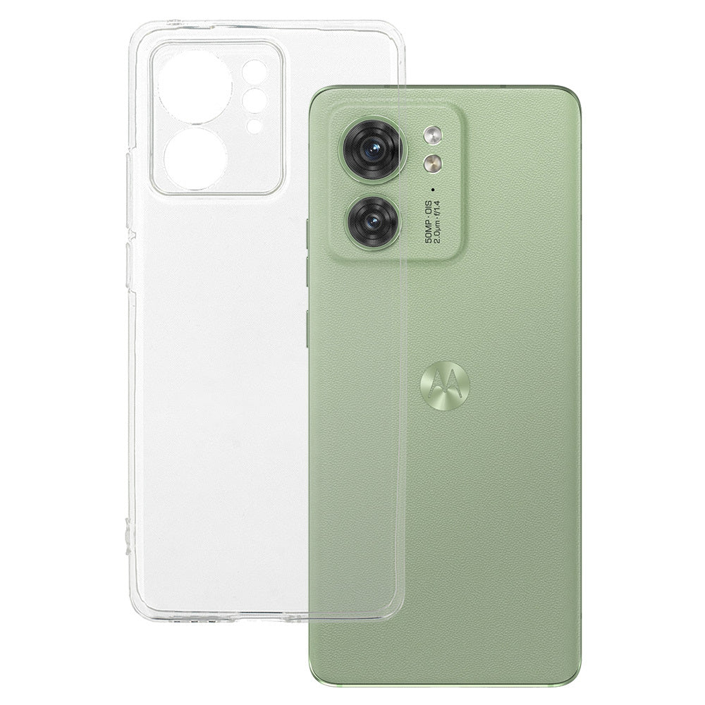 Husa Ultra Transparent 1mm pentru Motorola Edge 40 Transparent